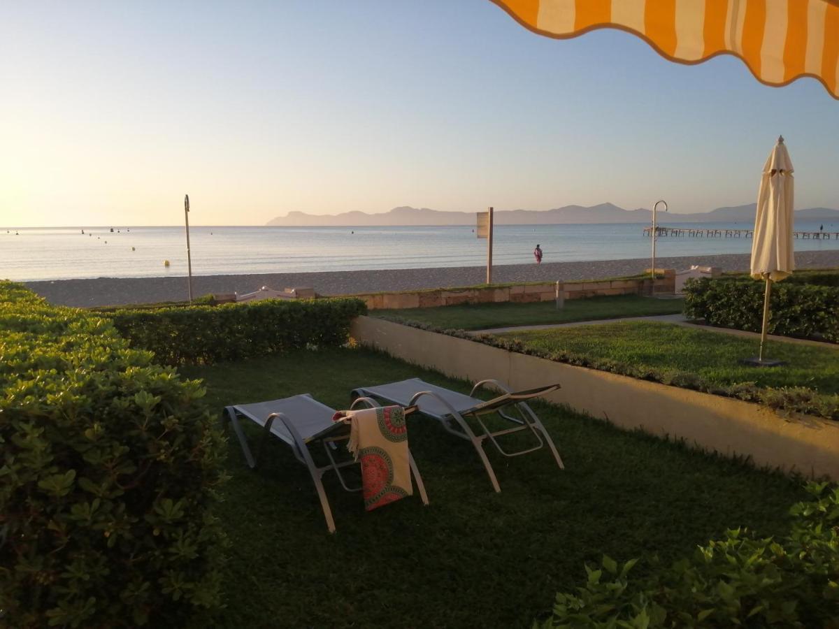 شقة Apt Playa De Muro Ca N Ines - 1ª Linea De Playa بورت ذالكوذيا المظهر الخارجي الصورة